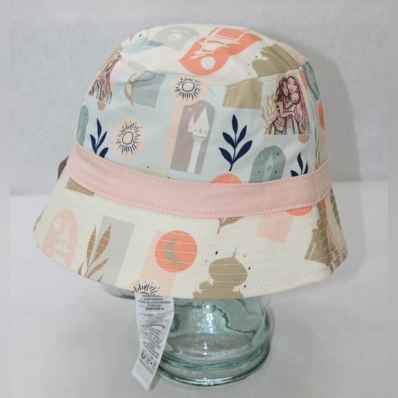 Disney Parks Rapunzel Tiana Snow White Princess Bucket Sun Hat Adult Size NEW main image 4